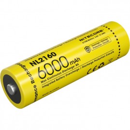Аккумулятор NITECORE NL2160 21700 3.6v 6000mAh 21,6 Втч Аккумулятор NITECORE NL2160 21700 3.6v 6000mAh 21,6 Втч